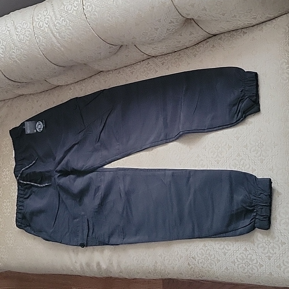 Boys Street Rules Black Jogger Sz 18